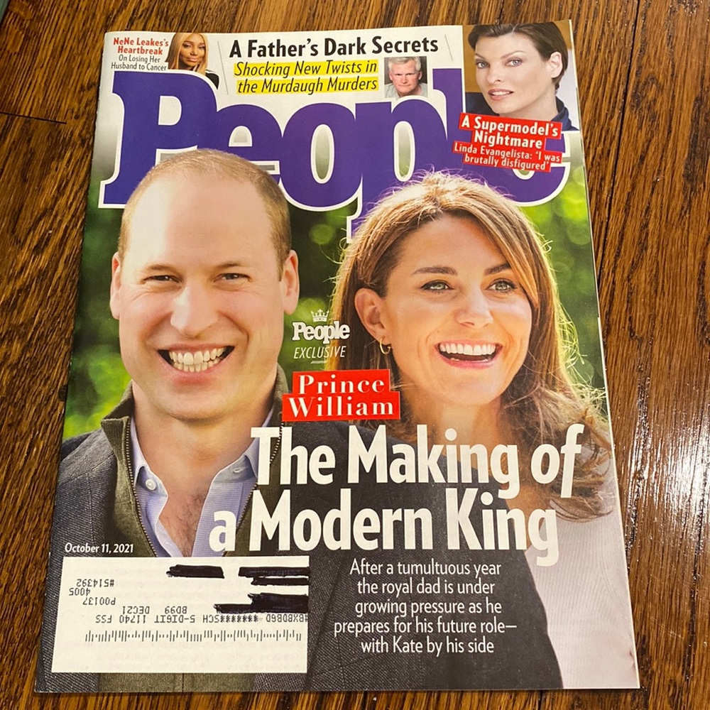 People Magazine October 11 2021 - Prince William & Kate Middleton - NeNe Leakes